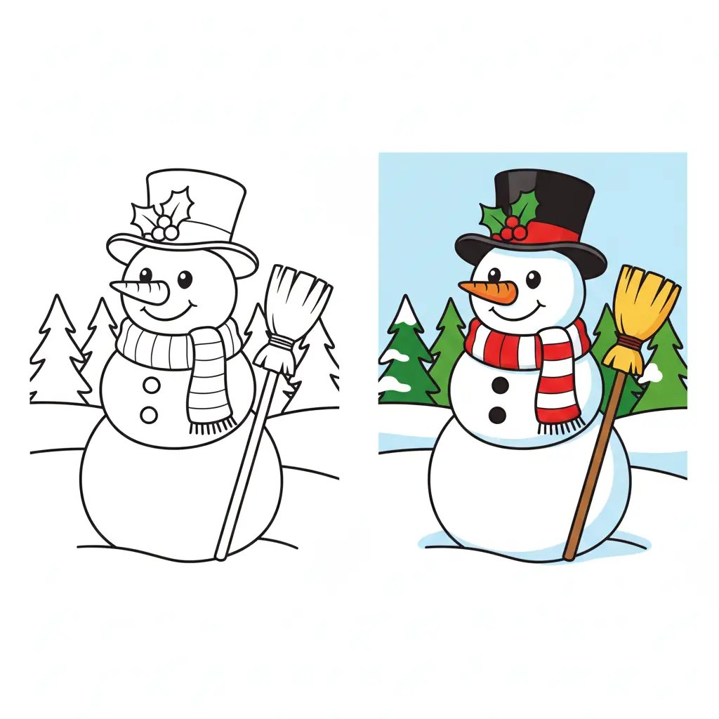 Free Christmas Coloring Pages