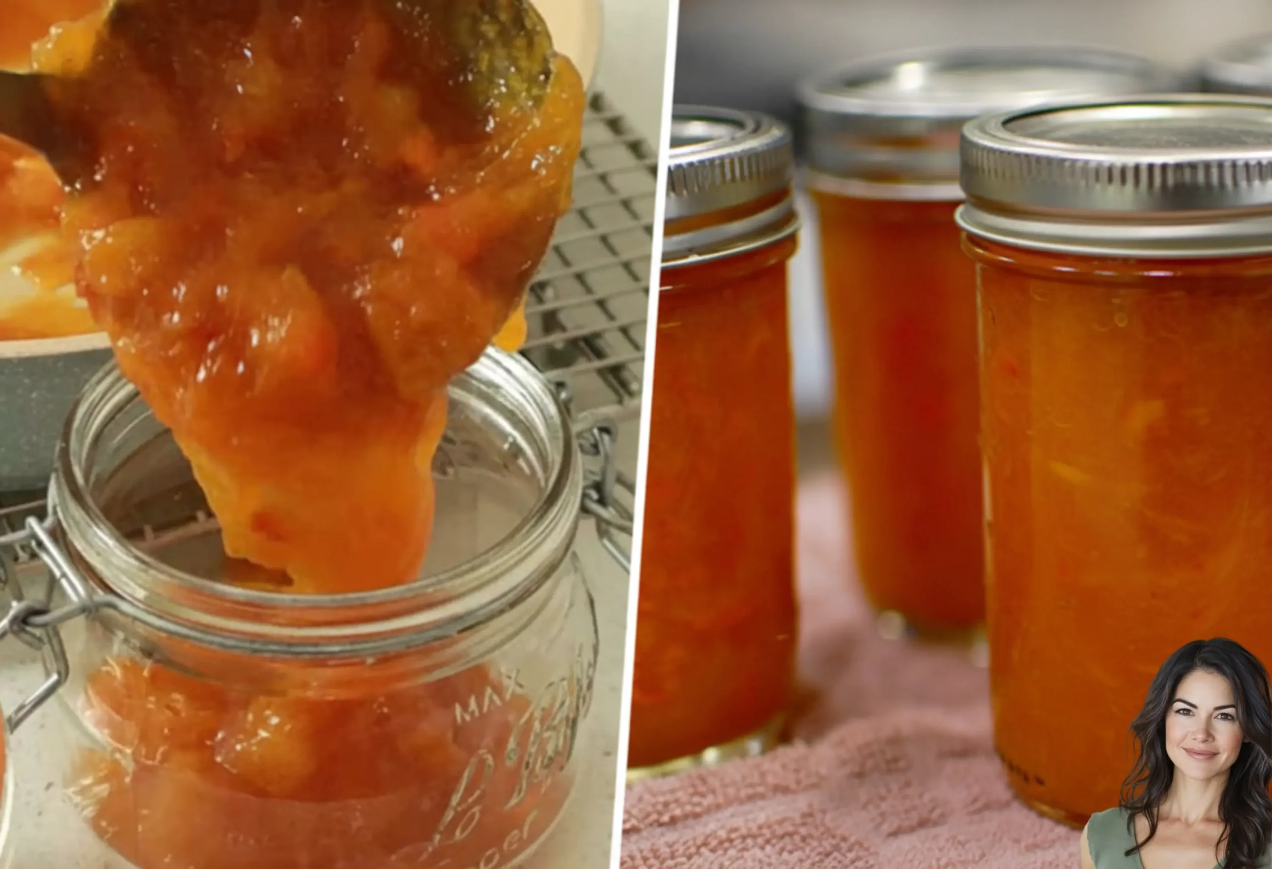 Marmellata Naturale di Cachi e Arance