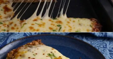 Pizza di Carne e Verdure al Forno