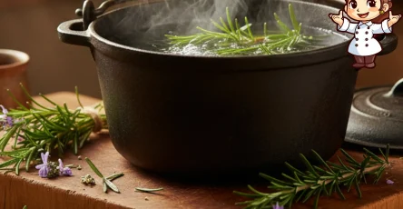 Bollire il Rosmarino