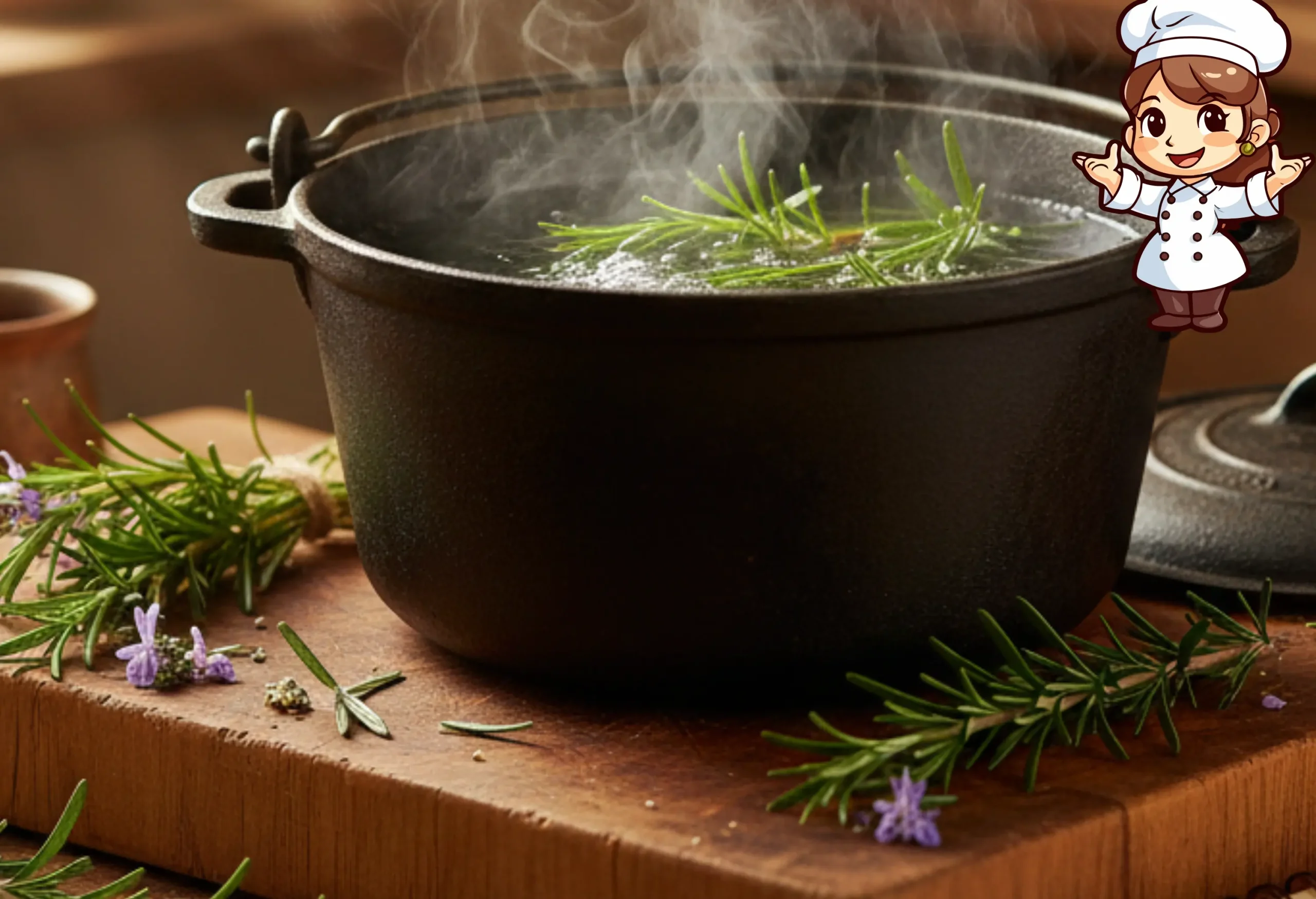 Bollire il Rosmarino