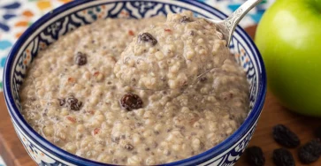 Porridge Mele e Chia