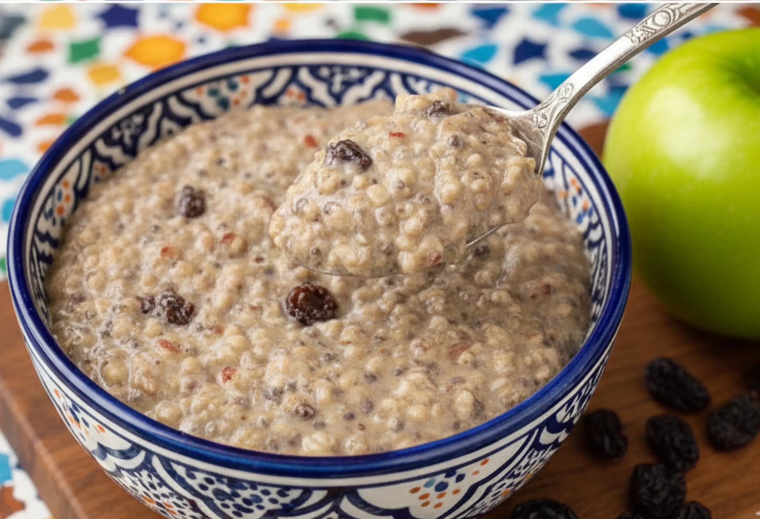 Porridge Mele e Chia