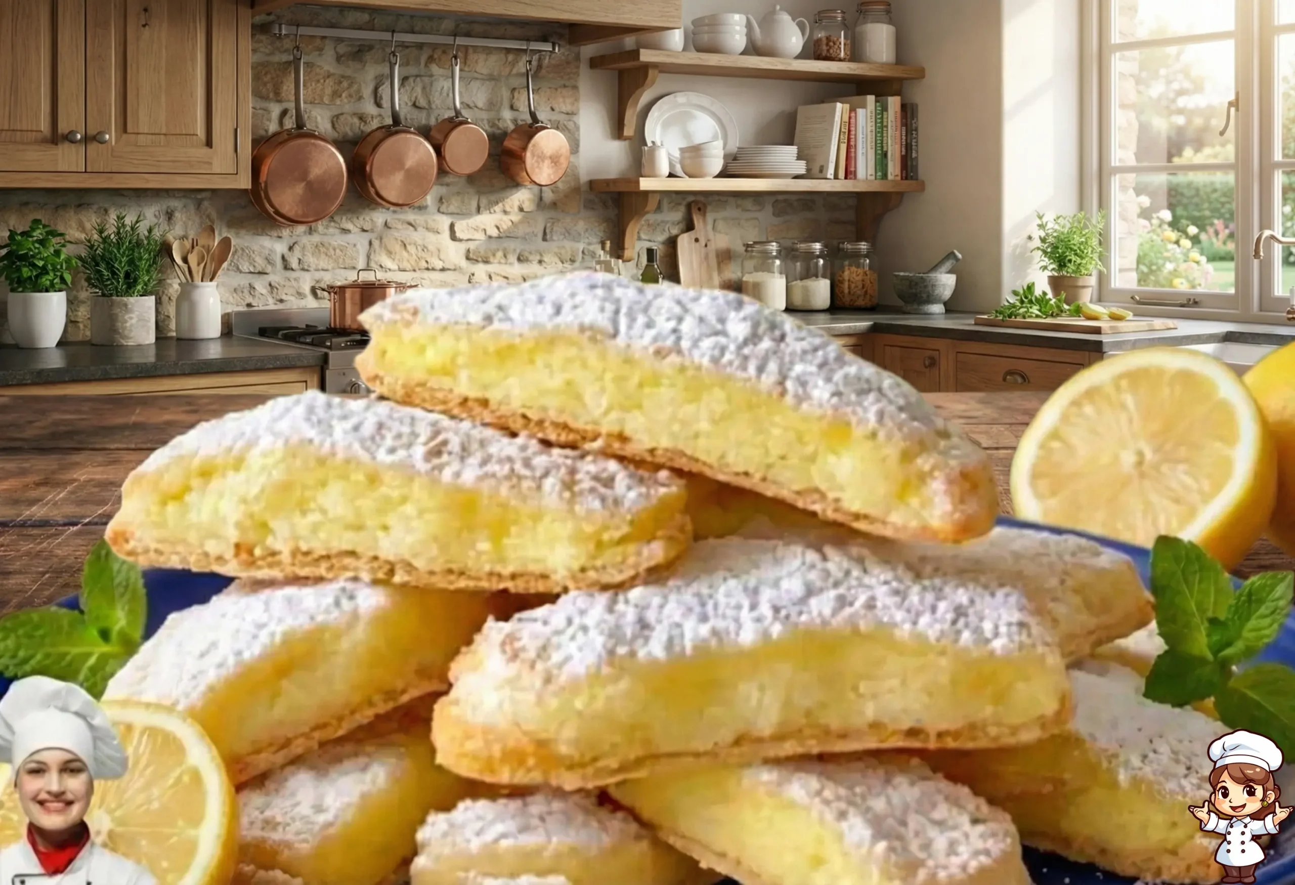 Biscotti al Limone Morbidi come Nuvole
